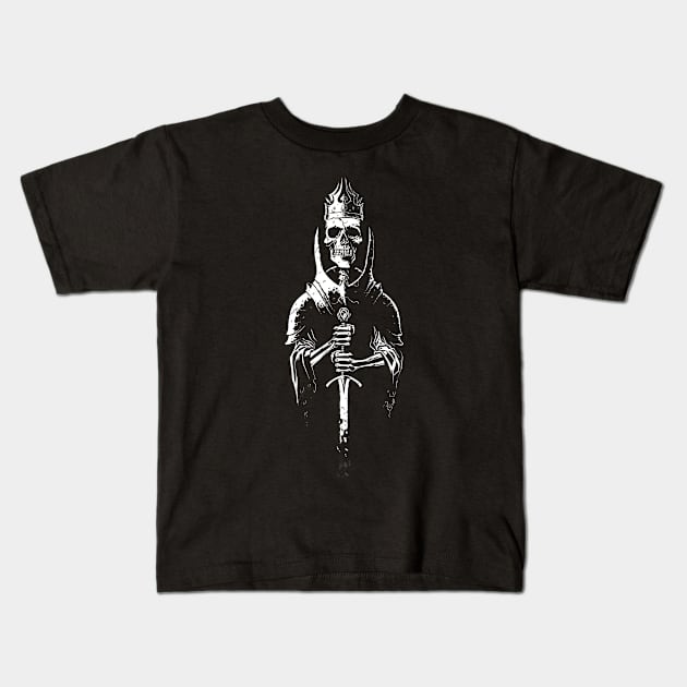 Lich King Kids T-Shirt by tommartinart